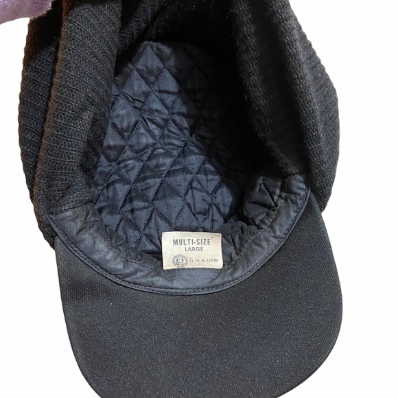 Vintage Winter Hat Union Label 70’s Speckled Ear Flaps Lined Warm Retro Beanie - Picture 4 of 6